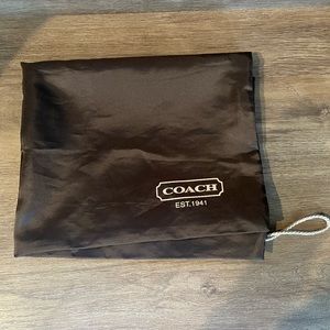 Vintage Coach Dust Bag